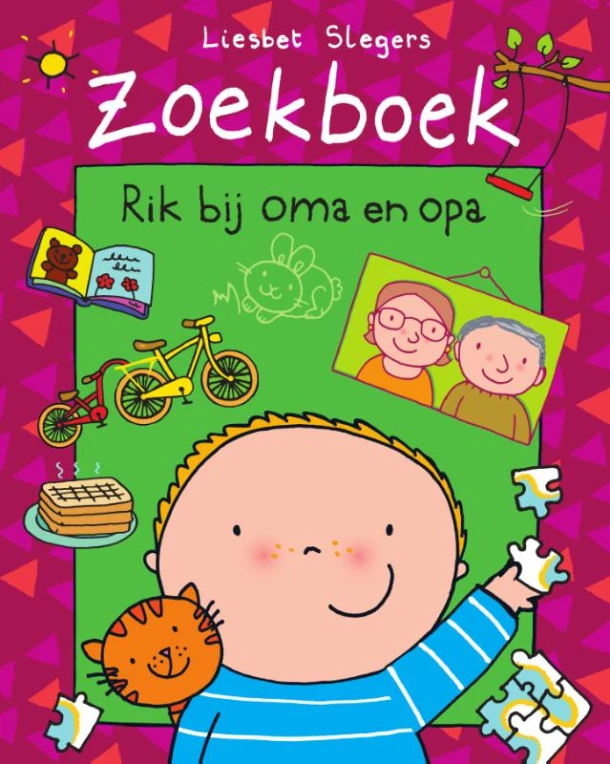 Rik bij oma en opa – Liesbet Slegers – boek cover
