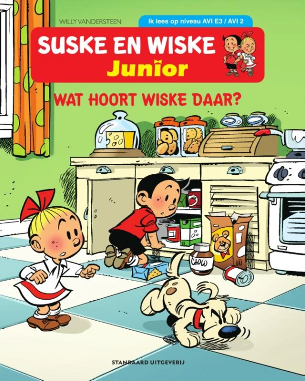 AVI E3 Wat hoort Wiske daar? – Inge Bergh – boek cover