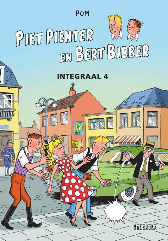 Piet Pienter en Bert Bibber – boek cover