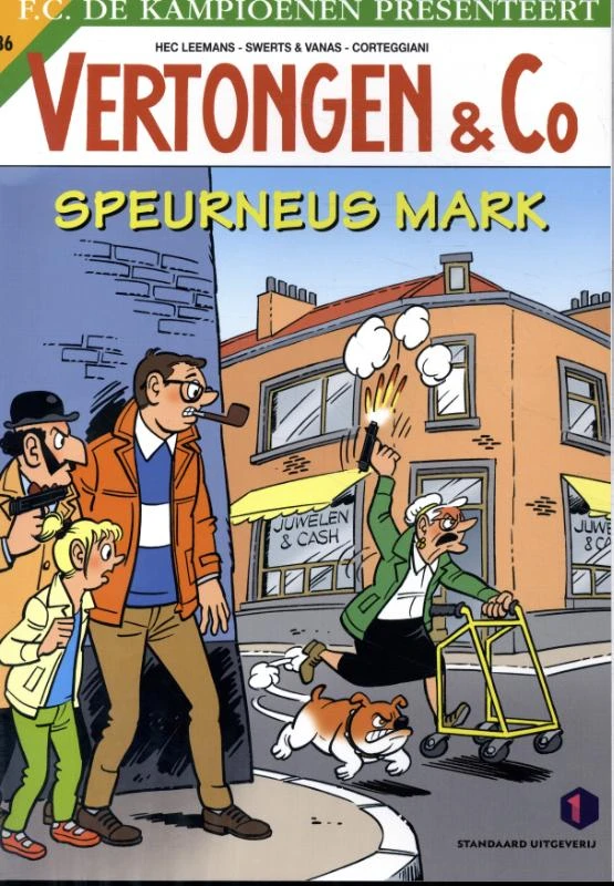 Speurneus Mark – Hec Leemans – boek cover