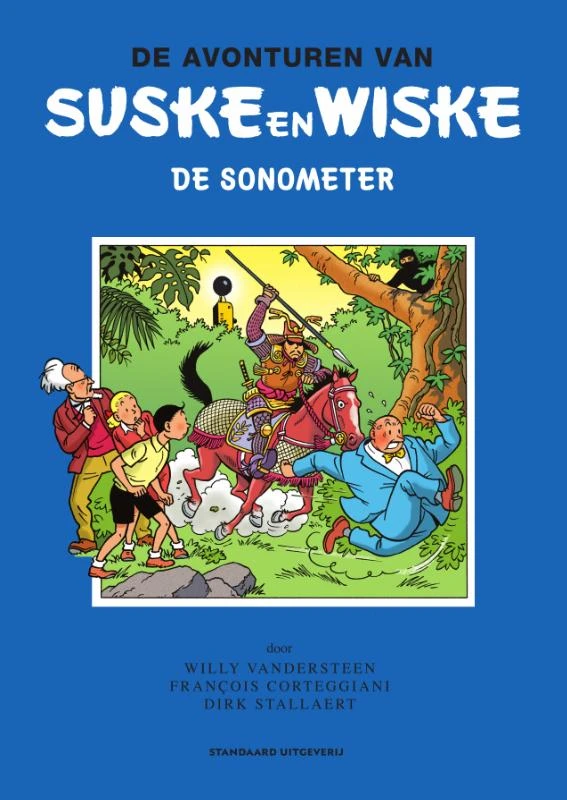 De Sonometer – Willy Vandersteen – boek cover