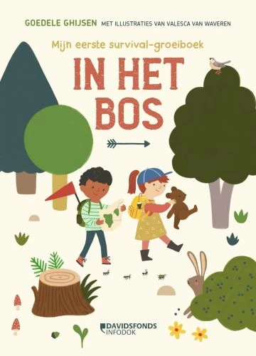Mijn eerste Survival-groeiboek-in het bos – Goedele Ghijsen – boek cover