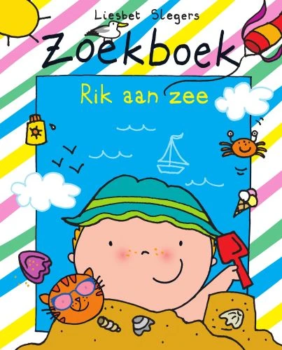 Zoekboek Rik aan zee – Liesbet Slegers – boek cover