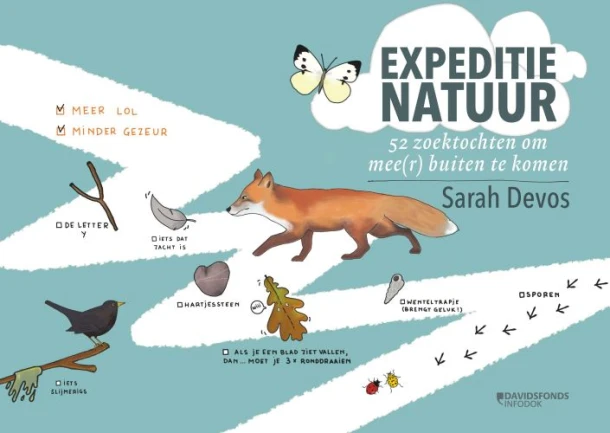 Expeditie natuur – Sarah Devos – boek cover