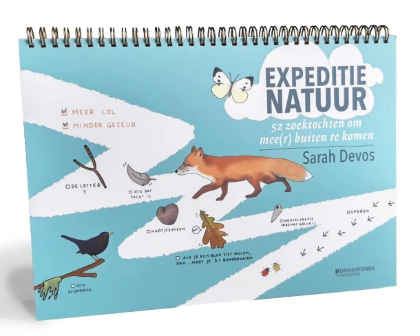 Expeditie natuur – Sarah Devos – boek cover