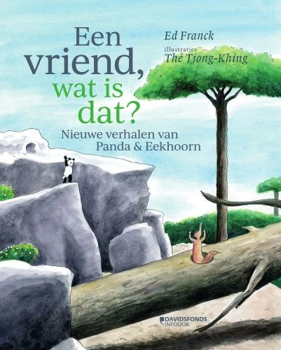 Een vriend, wat is dat ? – Ed Franck – boek cover