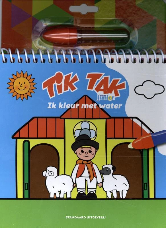 Ik kleur met water – boek cover
