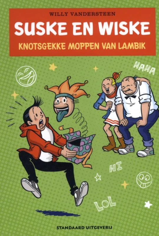 Knotsgekke moppen van Lambik – Willy Vandersteen – boek cover