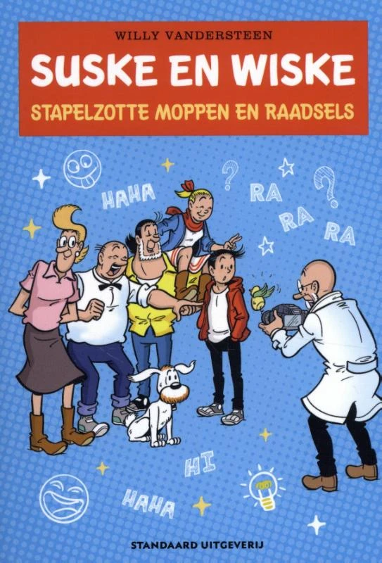 Moppen en raadsels – Willy Vandersteen – boek cover