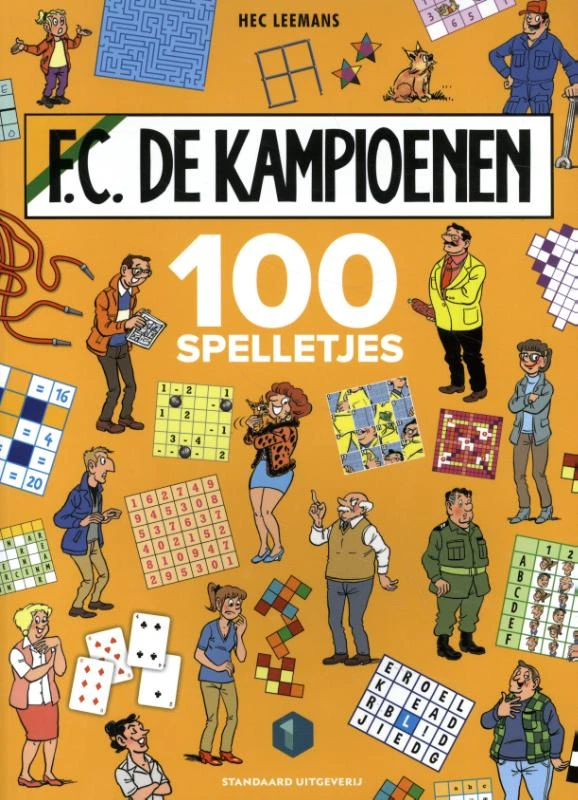 100 spelletjes – Hec Leemans – boek cover