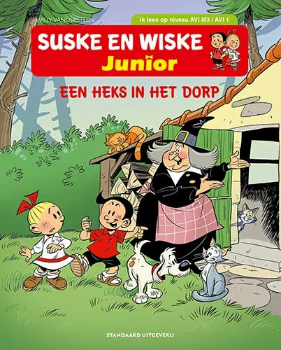 AVI M3: Een heks in het dorp – Elly Simoens – boek cover