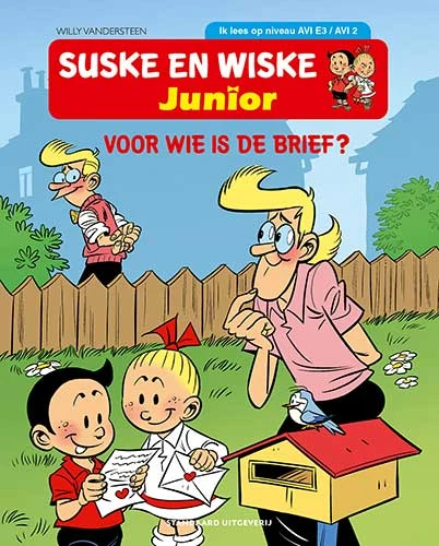 AVI E3: Van wie is de brief – Elly Simoens – boek cover
