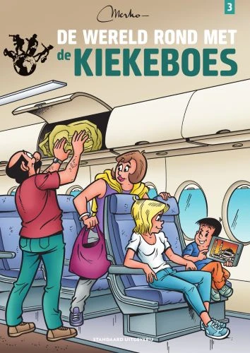 De wereld rond met Kiekeboe – Merho – boek cover