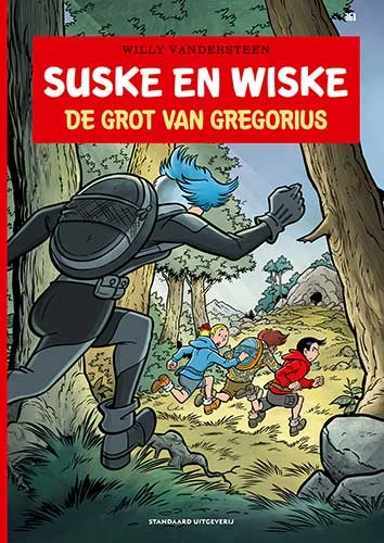 De grot van Gregorius – Willy Vandersteen – boek cover