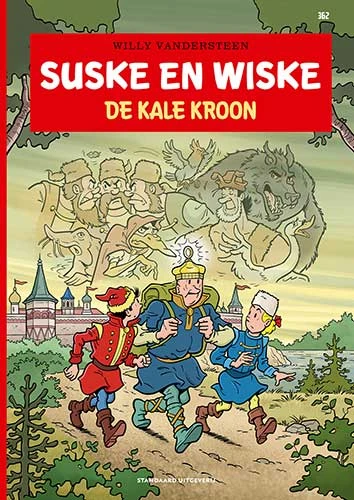De kale kroon – Willy Vandersteen – boek cover