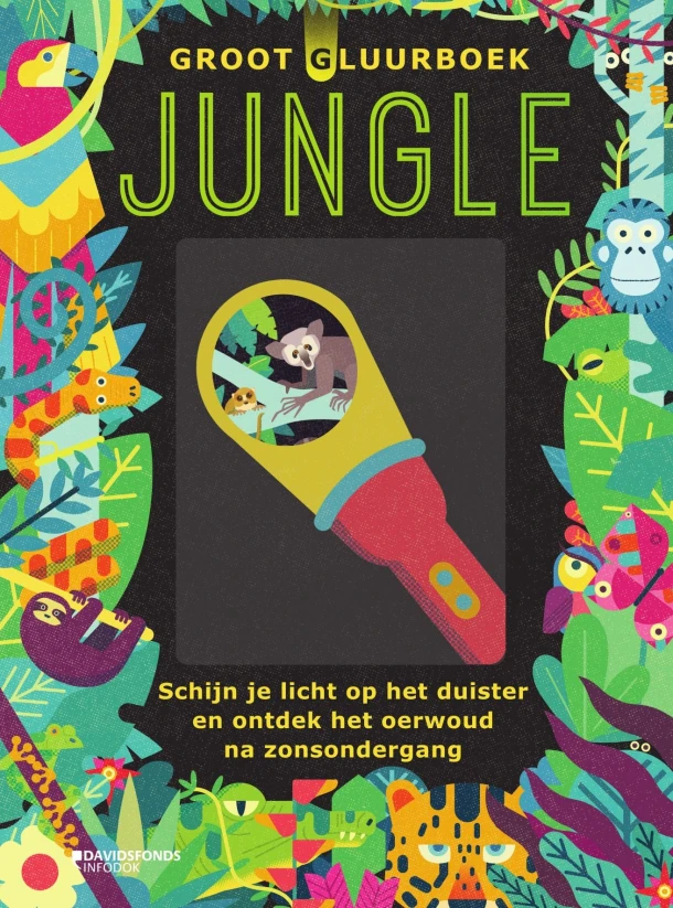Groot gluurboek jungle – Nancy Dickmann – boek cover