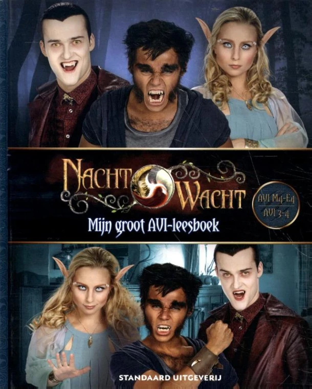 Nachtwacht Mijn groot AVI-leesboek – boek cover