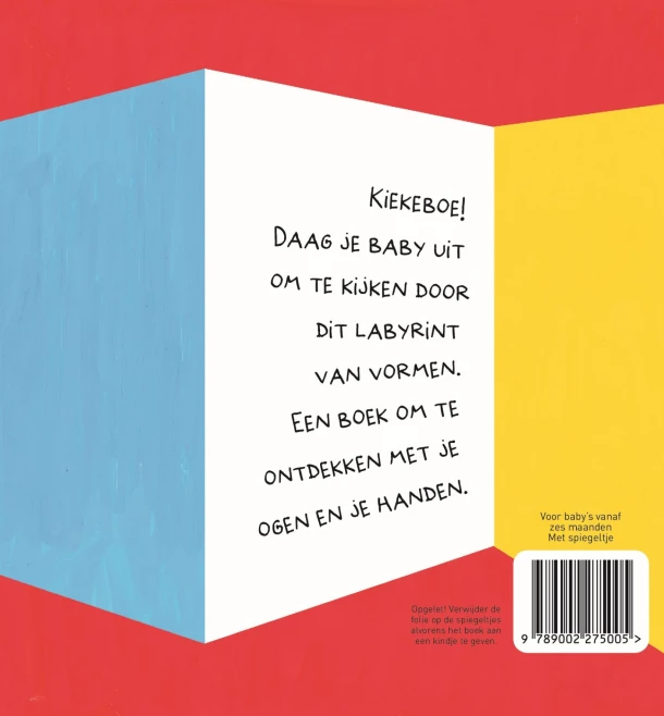 Baby ziet: een doorkijkboekje – boek cover