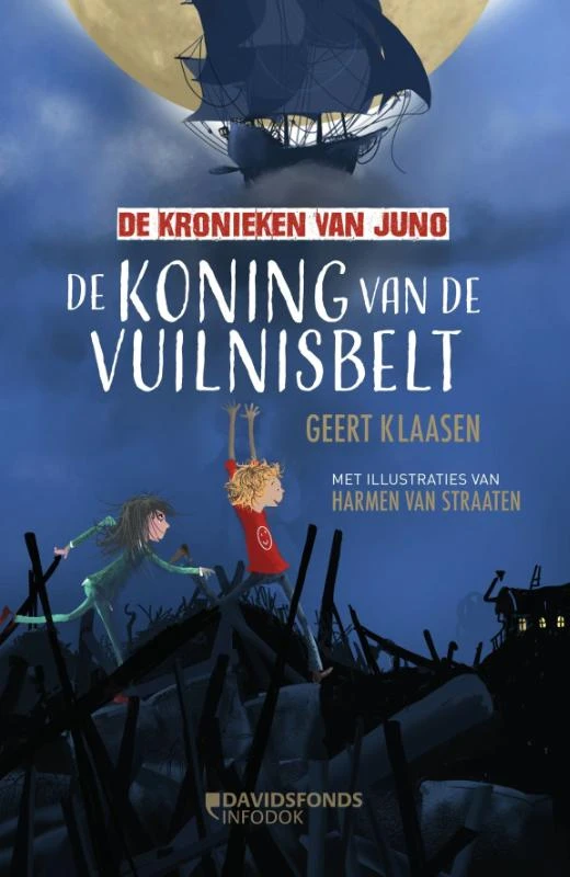De koning van de vuilnisbelt – Geert Klaasen – boek cover