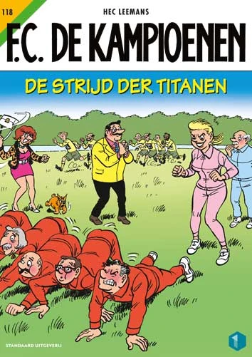 De strijd der titanen – boek cover