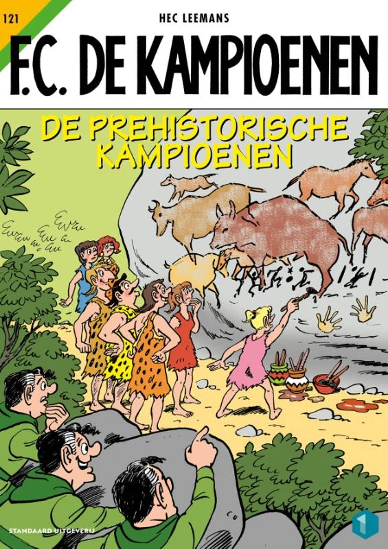 De prehistorische kampioenen – Hec Leemans – boek cover