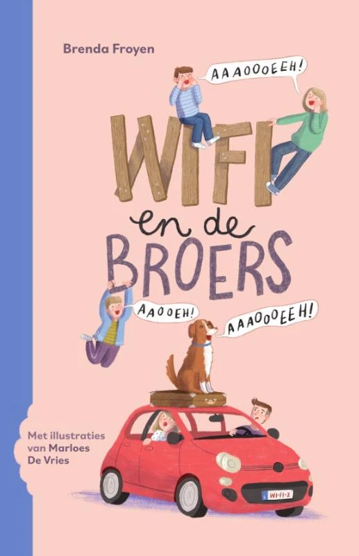 Wifi en de broers – Brenda Froyen – boek cover