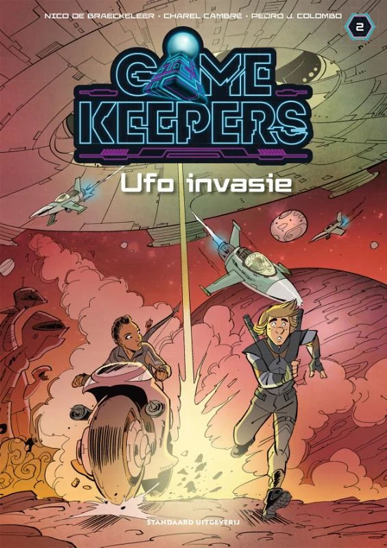 Ufo invasie – Nico de Braeckeleer – boek cover