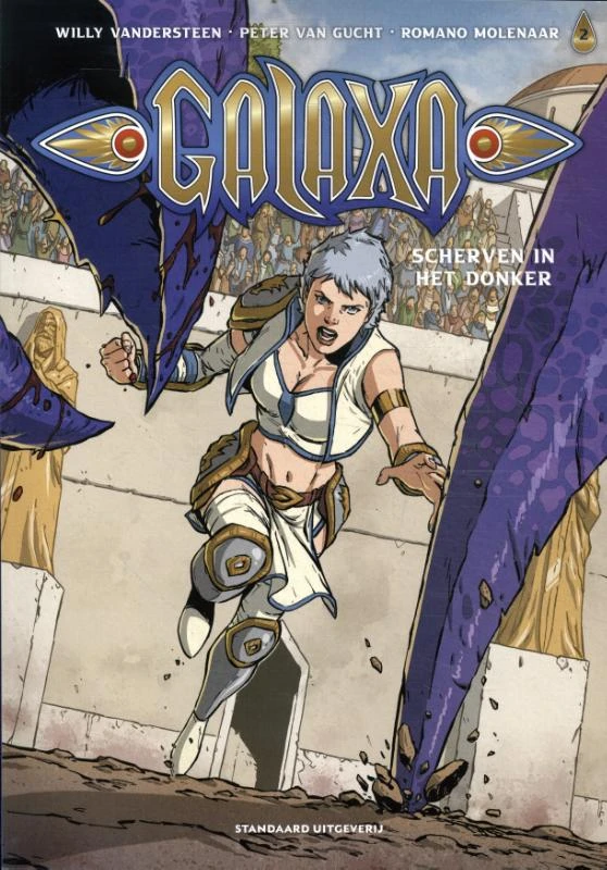 Galaxa tweede deel trilogie – Peter Van Gucht – boek cover