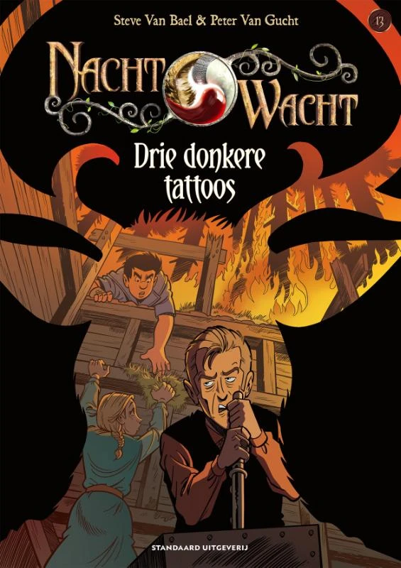 Drie donkere tattoos – Peter Van Gucht – boek cover