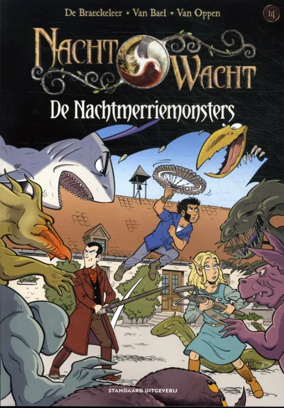 De nachtmerriemonsters – boek cover