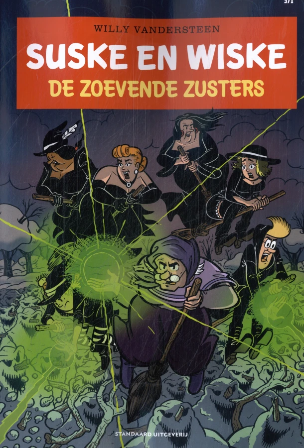 De zoevende zusters – Willy Vandersteen – boek cover