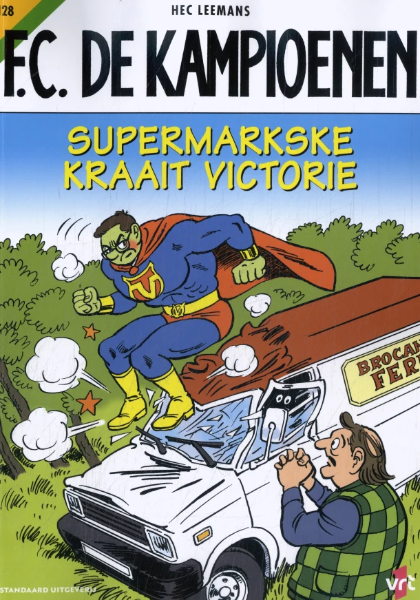 Supermarkske kraait victorie – Hec Leemans – boek cover