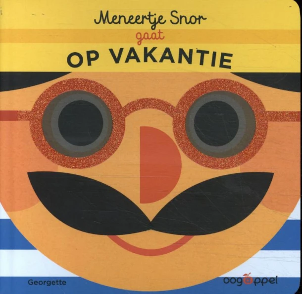 Meneer Snor op vakantie – Georgette – boek cover