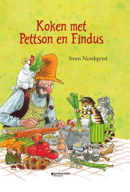 Koken met Pettson en Findus – Sven Nordqvist – boek cover