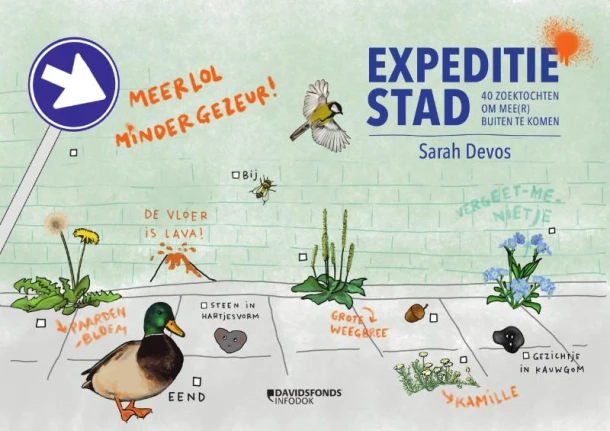 Expeditie stad – Sarah Devos – boek cover