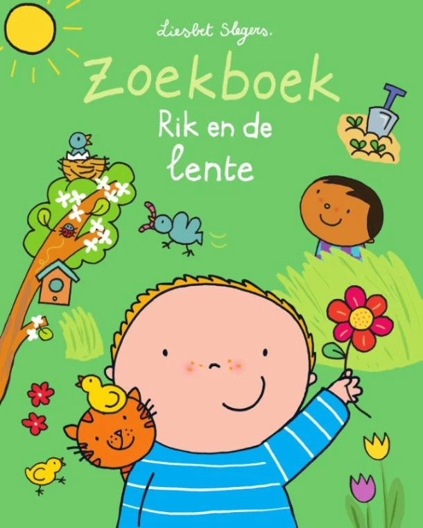 Zoekboek Rik en de lente – Liesbet Slegers – boek cover