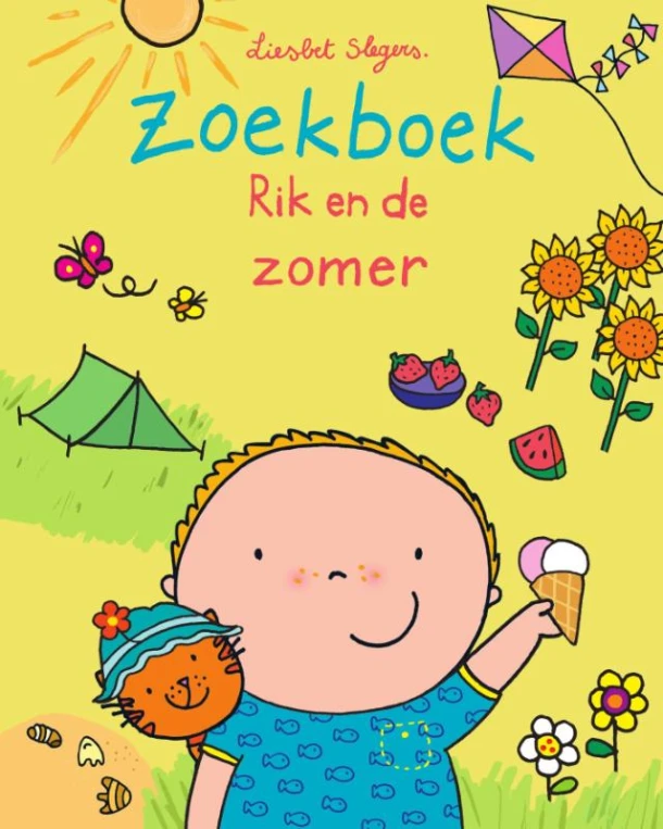 Zoekboek Rik en de zomer – Liesbet Slegers – boek cover