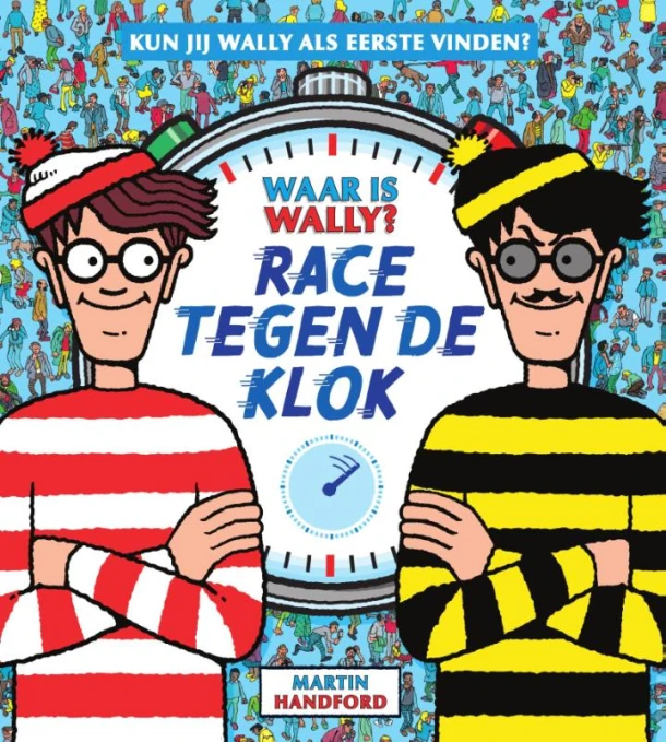 Race tegen de klok – Martin Handford – boek cover