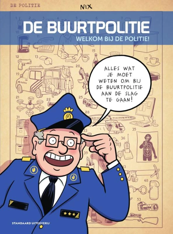 Welkom bij de politie! – Nix – boek cover