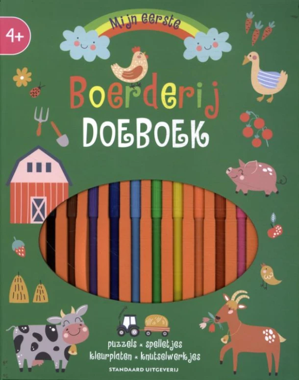 Mijn eerste boerderij doeboek – boek cover