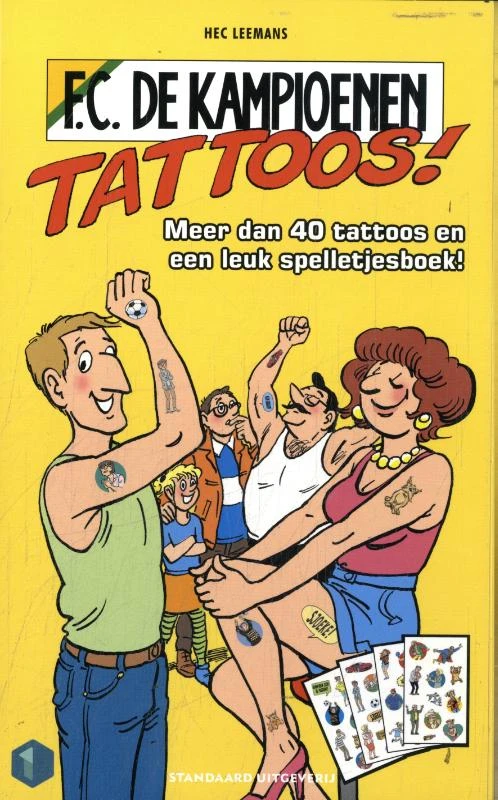 Tattoos – Hec Leemans – boek cover