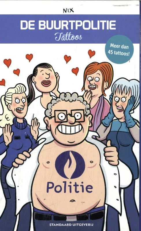 Tattoos Buurtpolitie – Nix – boek cover