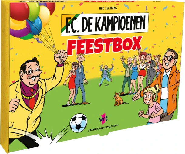 FCK Feestbox – Hec Leemans – boek cover