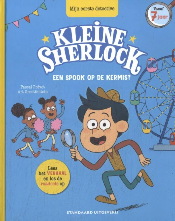 Een spook op de kermis? – Pascal Prévot – boek cover