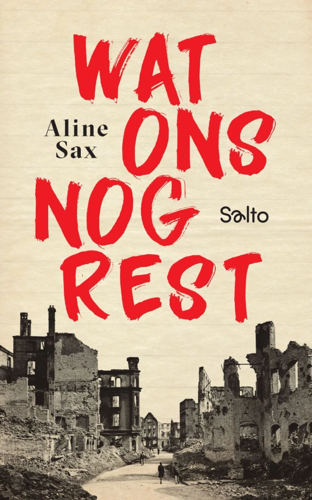 Wat ons nog rest – Aline Sax – boek cover