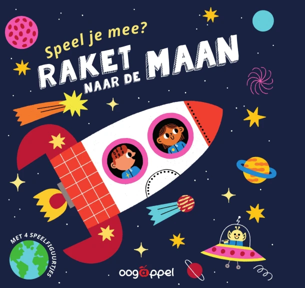 Speel je mee: Raket naar de maan – Teresa Bellon – boek cover