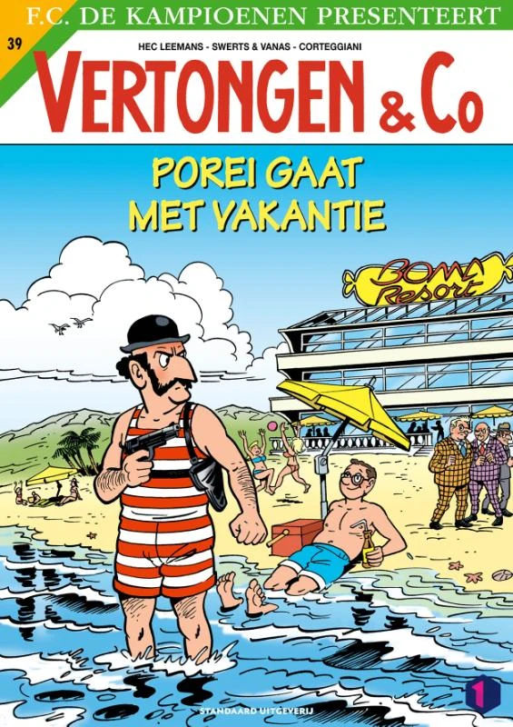Porei gaat met vakantie – Hec Leemans – boek cover