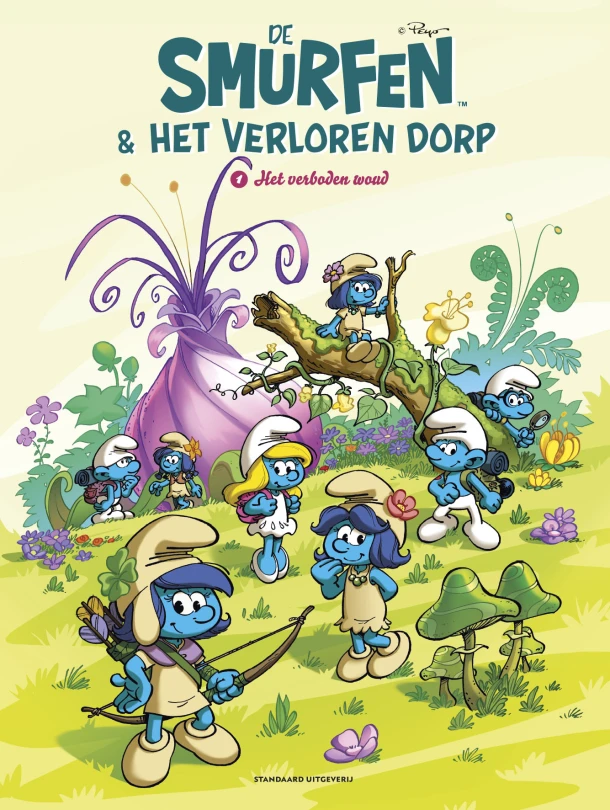 Het verboden woud – Peyo – boek cover