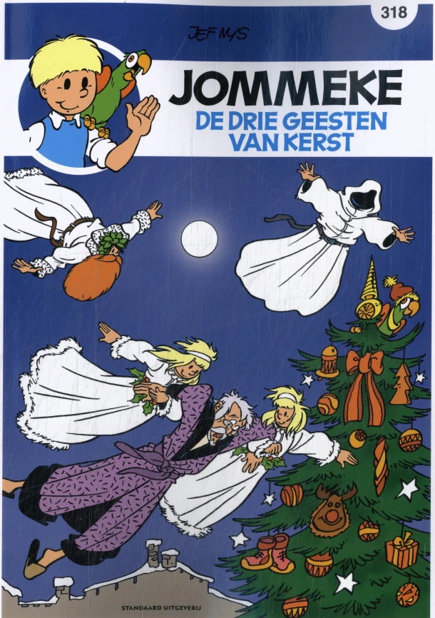 De drie geesten van Kerst – Kristof Berte – boek cover