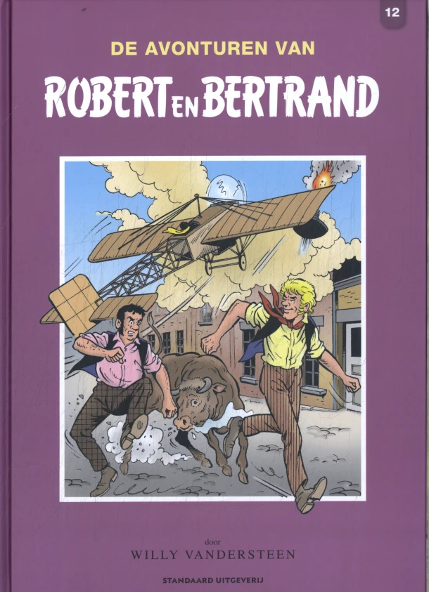 Robert en Bertrand integrale 12 – Willy Vandersteen – boek cover
